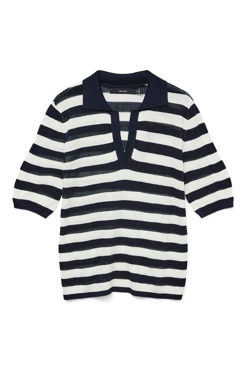 Cortefiel Polo de punto manga corta