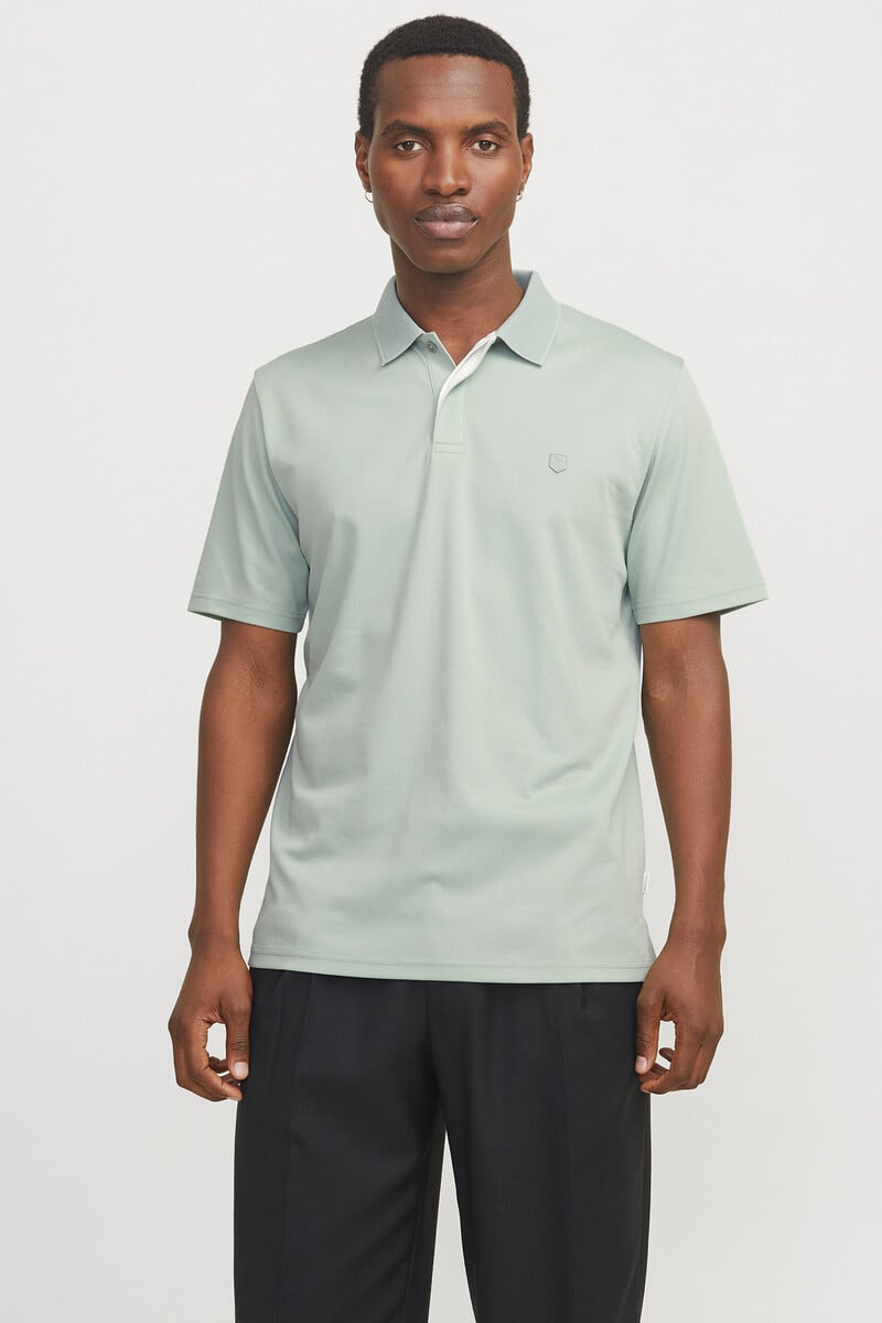 Cortefiel Polo liso regular fit