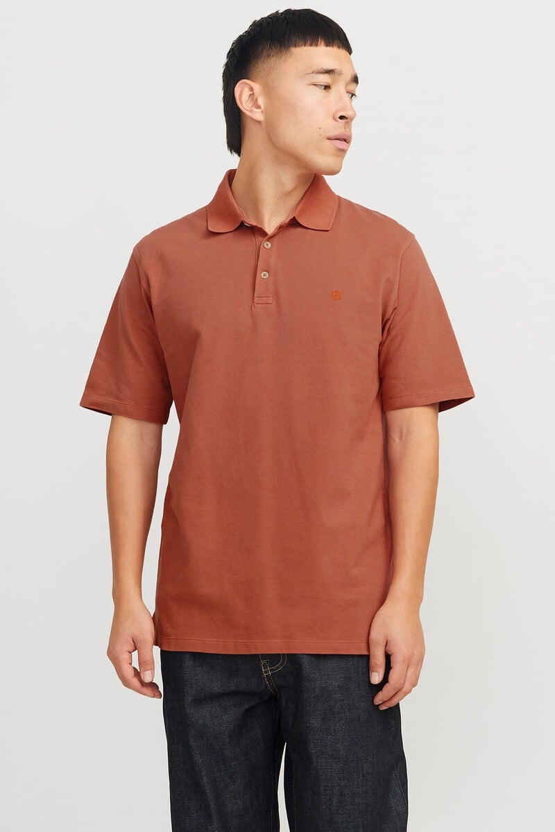 Cortefiel Polo liso regular fit