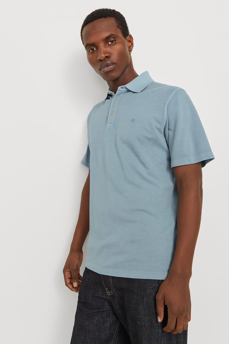 Cortefiel Polo liso regular fit