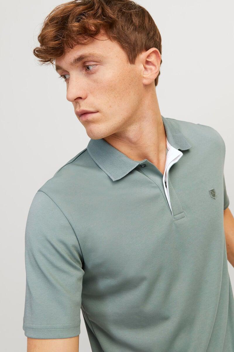 Cortefiel Polo liso regular fit