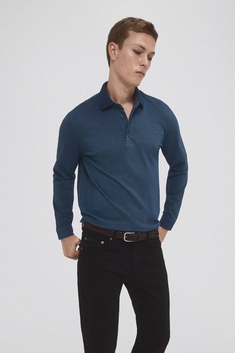 Cortefiel Polo Manga Larga