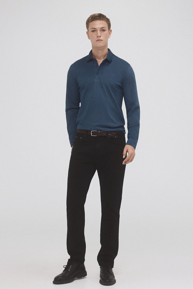 Cortefiel Polo Manga Larga