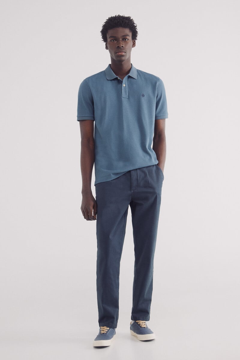 Cortefiel Polo Piqué Básico Regular Fit