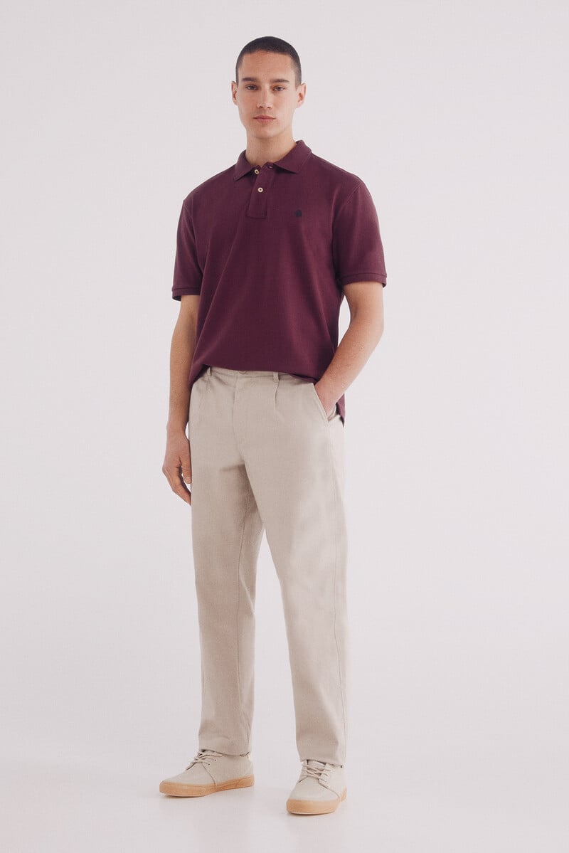 Cortefiel Polo Piqué Básico Regular Fit