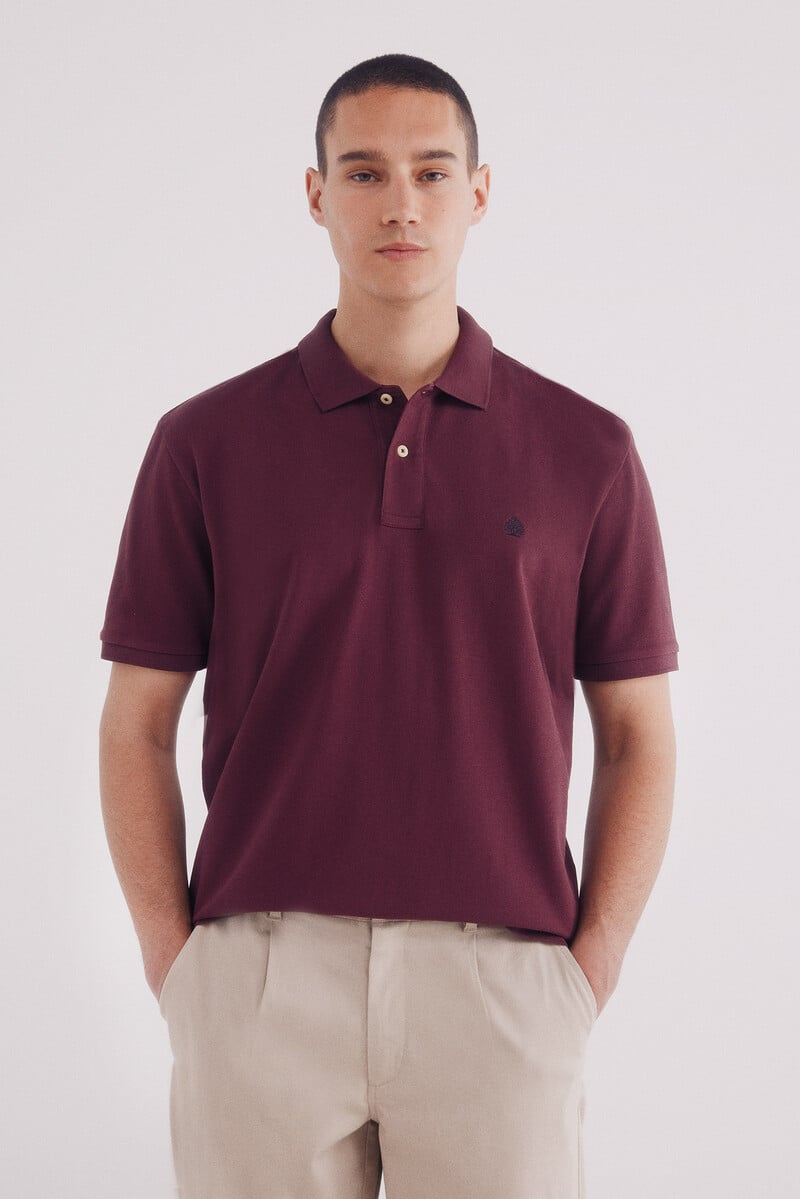 Cortefiel Polo piqué básico regular fit