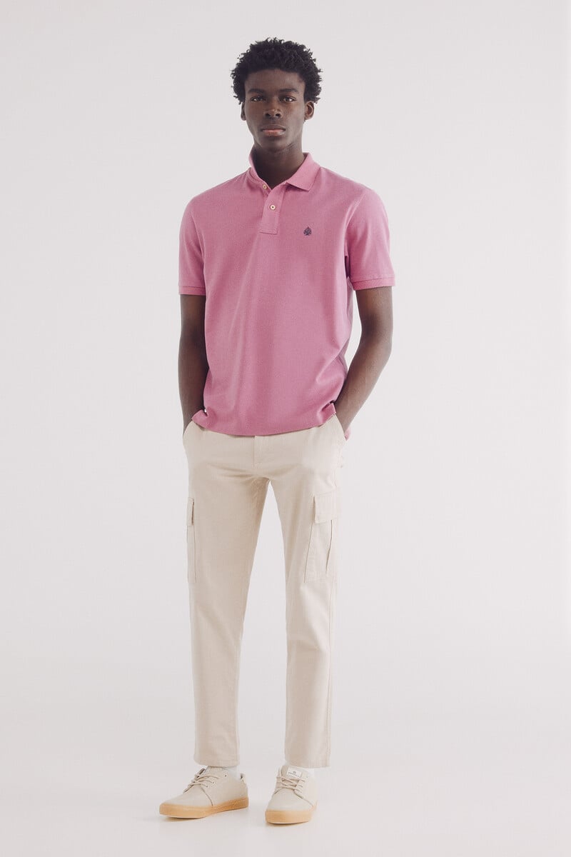Cortefiel Polo Piqué Básico Regular Fit