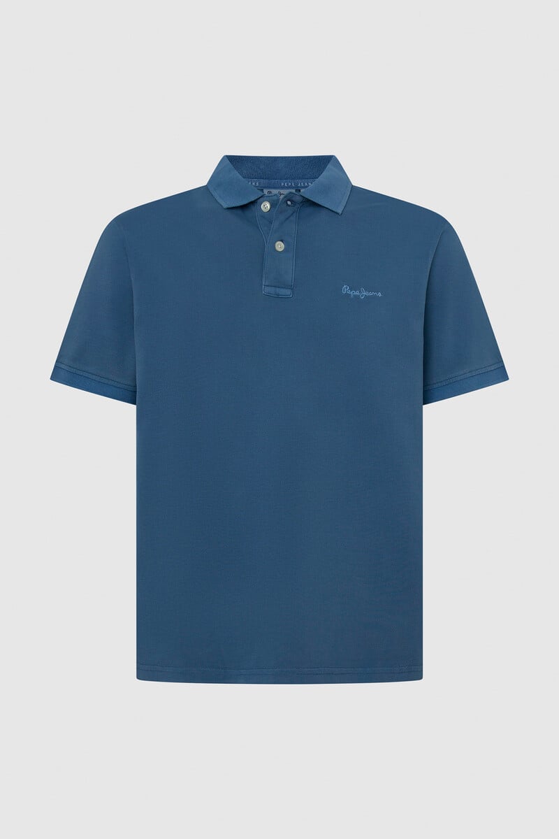 Cortefiel Polo Piqué Con Logo Bordado