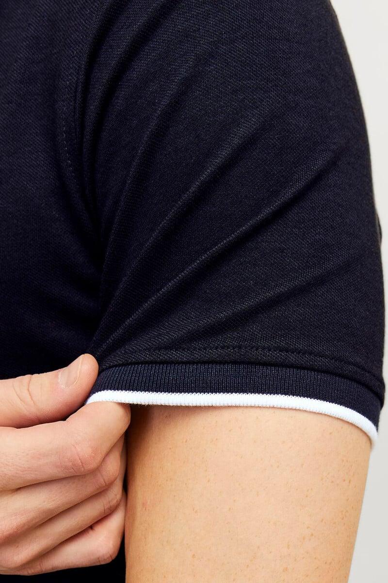 Cortefiel Polo Slim Fit Cuello Mao