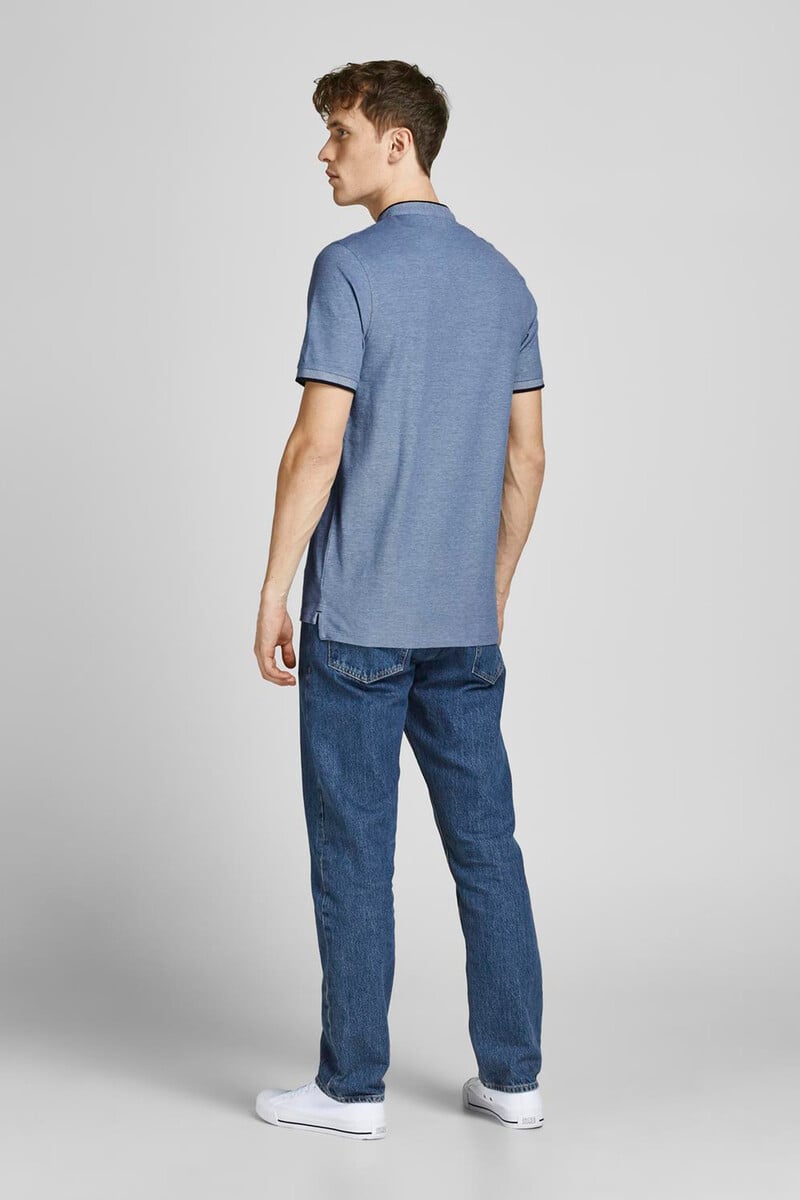 Cortefiel Polo Slim Fit Cuello Mao