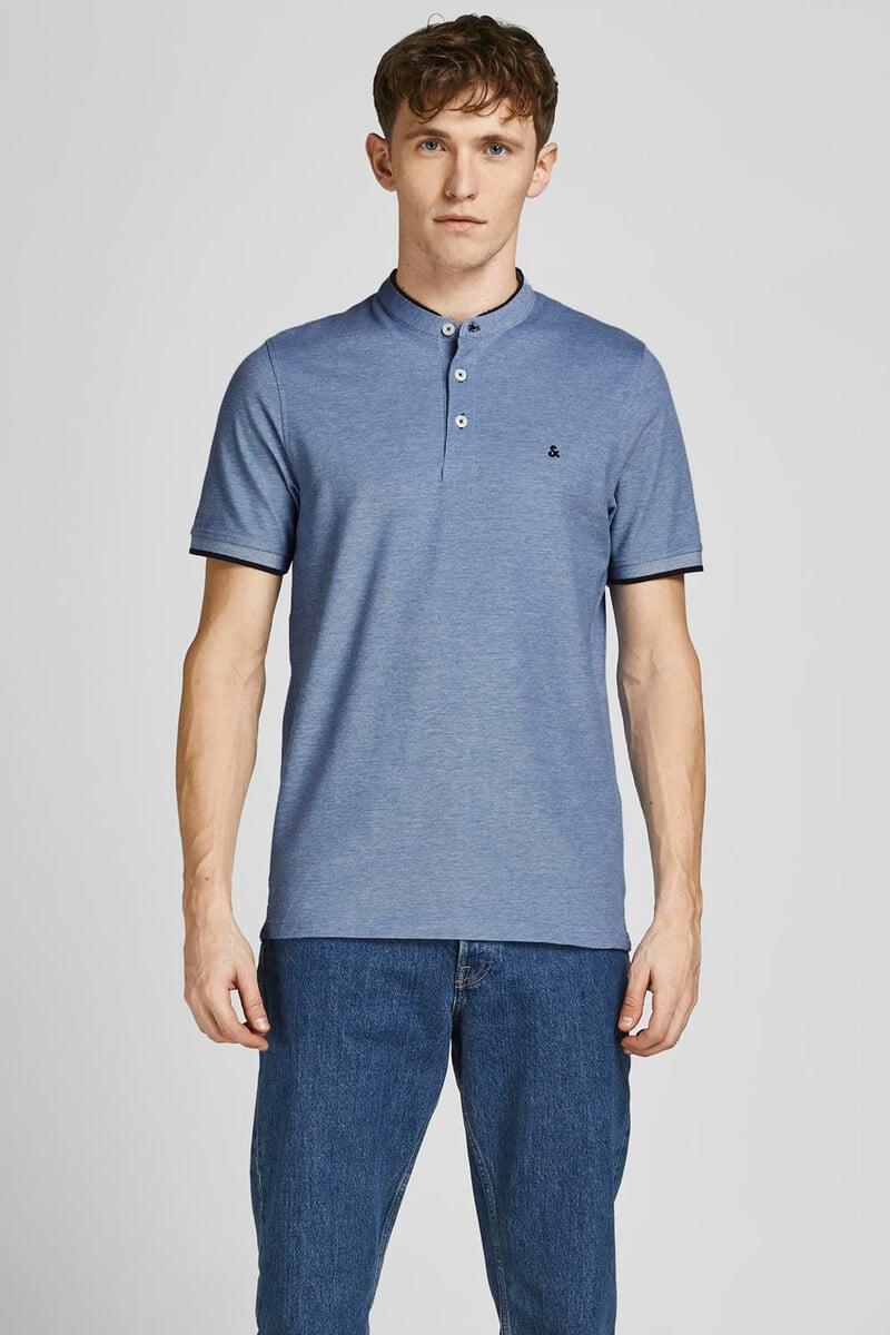 Cortefiel Polo slim fit cuello mao