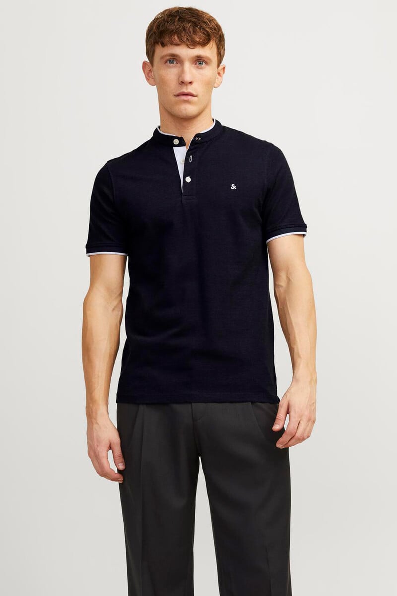 Cortefiel Polo slim fit cuello mao