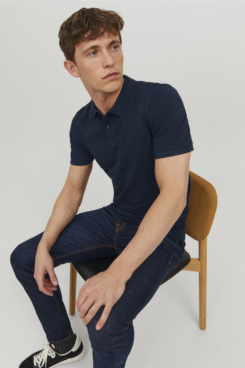 Cortefiel Polo Slim Fit Liso