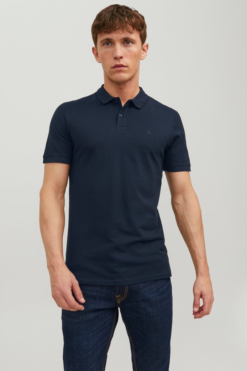 Cortefiel Polo slim fit liso