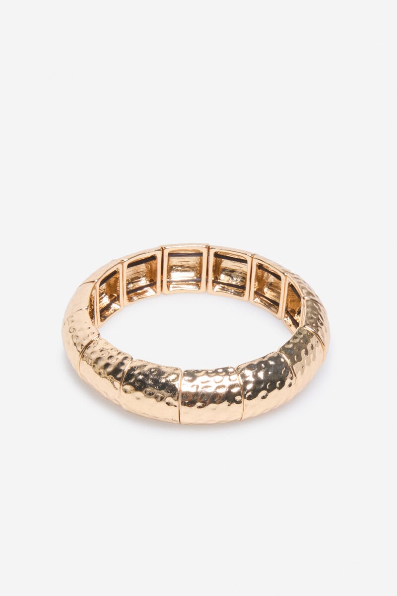 Cortefiel Pulsera Elástica Martelada