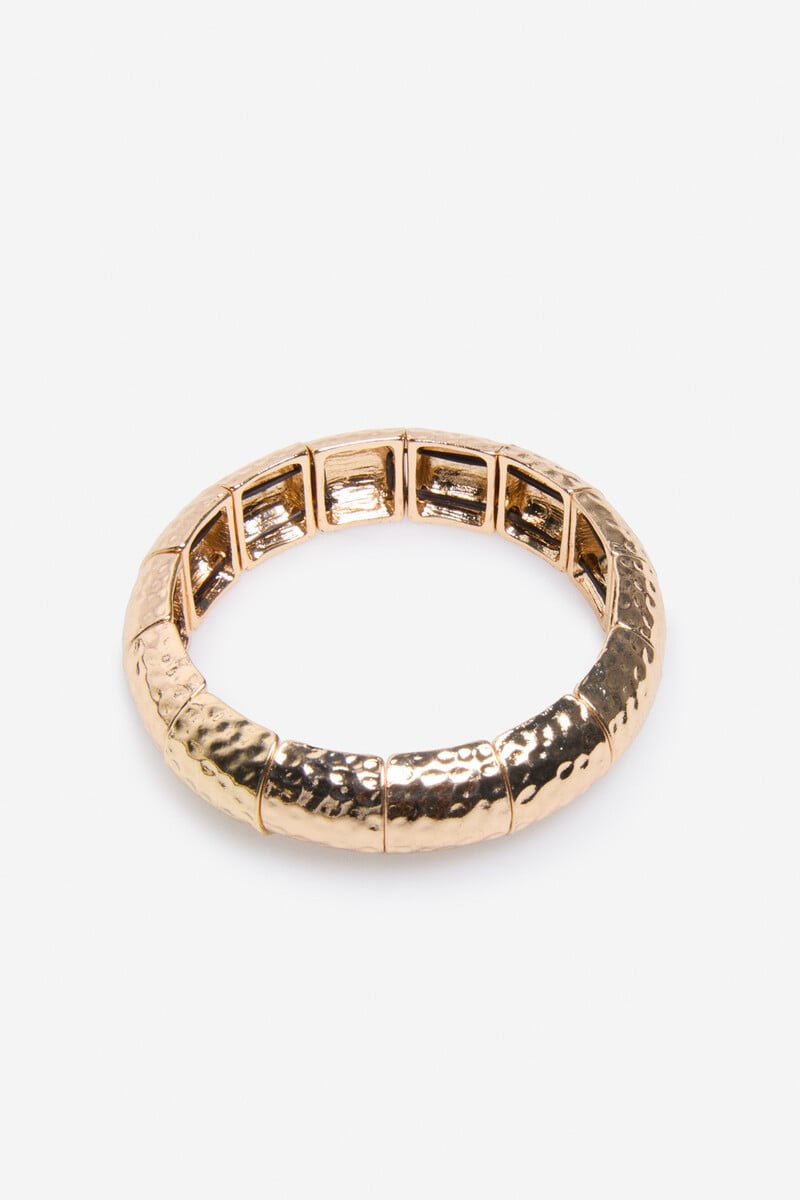 Cortefiel Pulsera Elástica Martelada