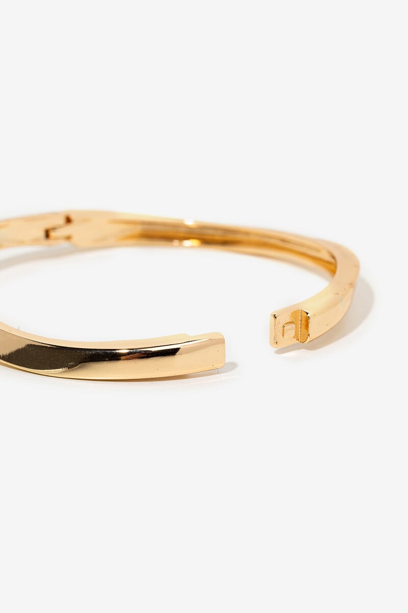 Cortefiel Pulsera Metálica Rígida