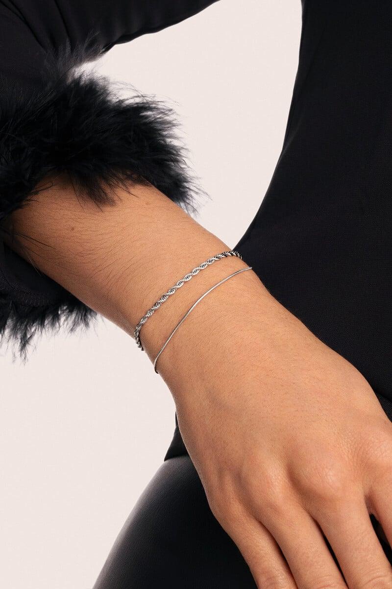 Cortefiel Pulsera Nautic Acero