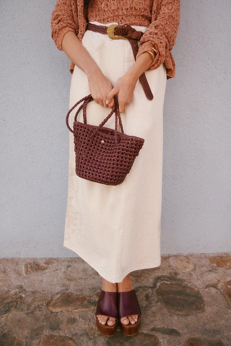 Cortefiel Ramona. Falda Denim