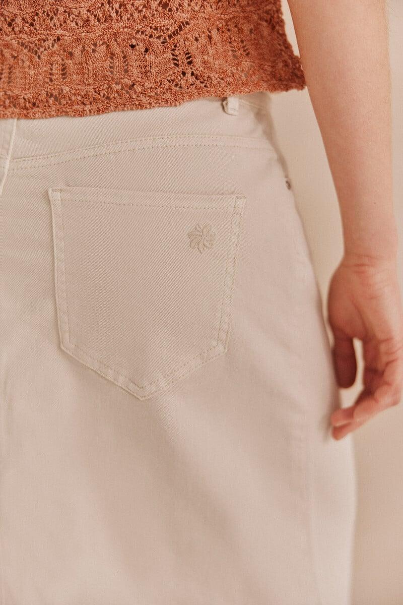 Cortefiel Ramona. Falda Denim