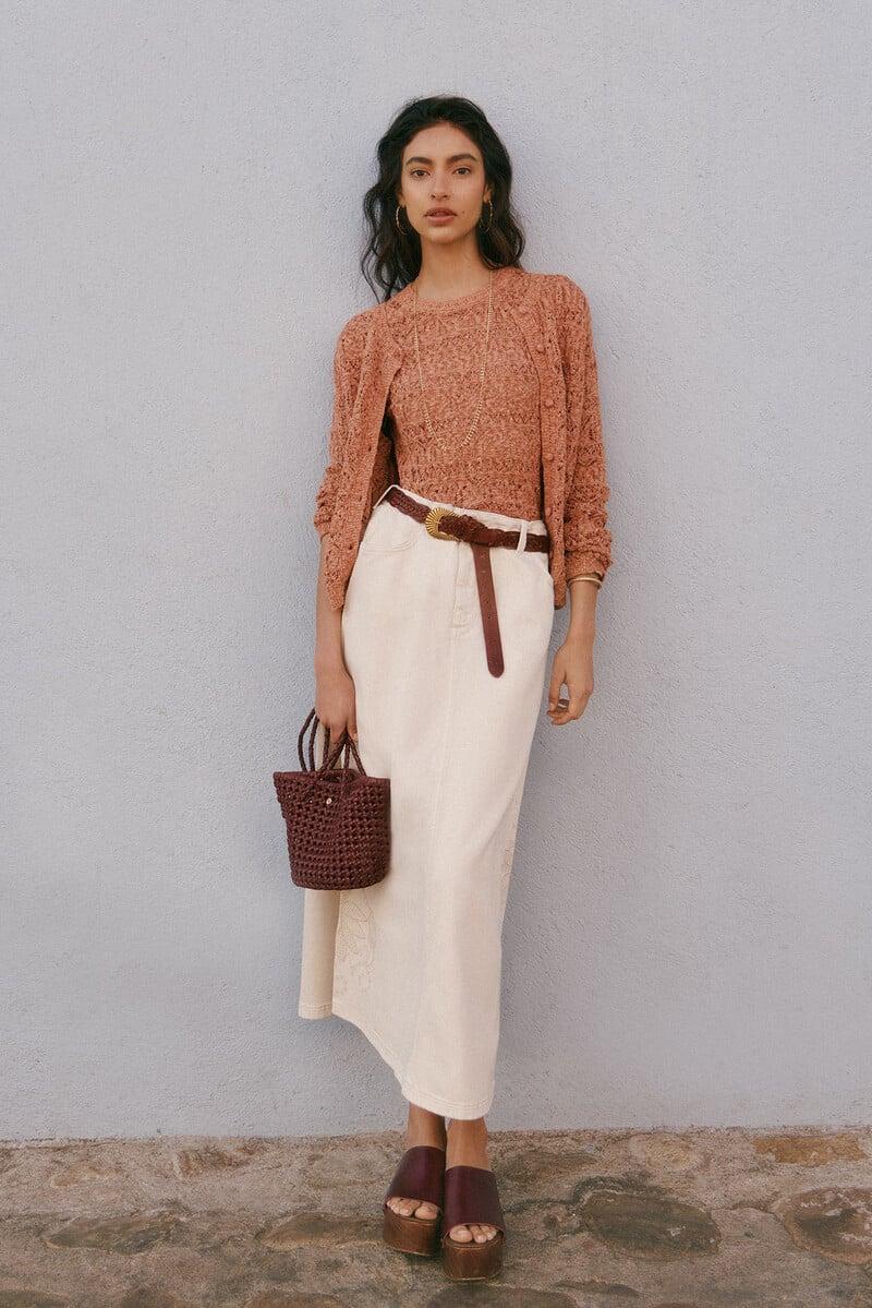 Cortefiel Ramona. Falda denim