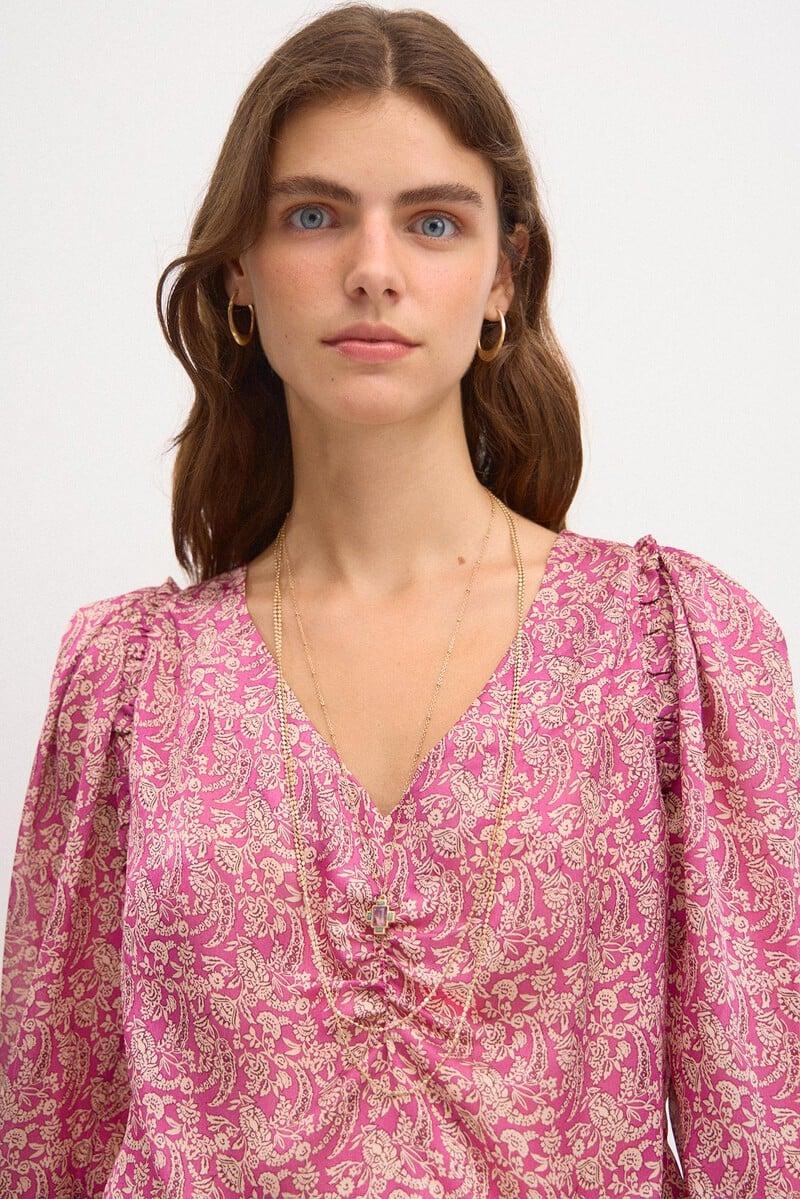 Cortefiel Rita. Blusa Estampada