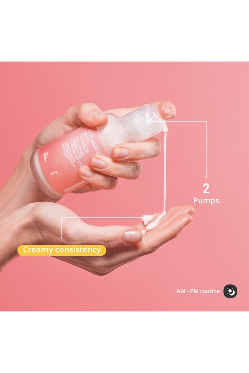 Cortefiel Rose Quartz Limpiador Facial