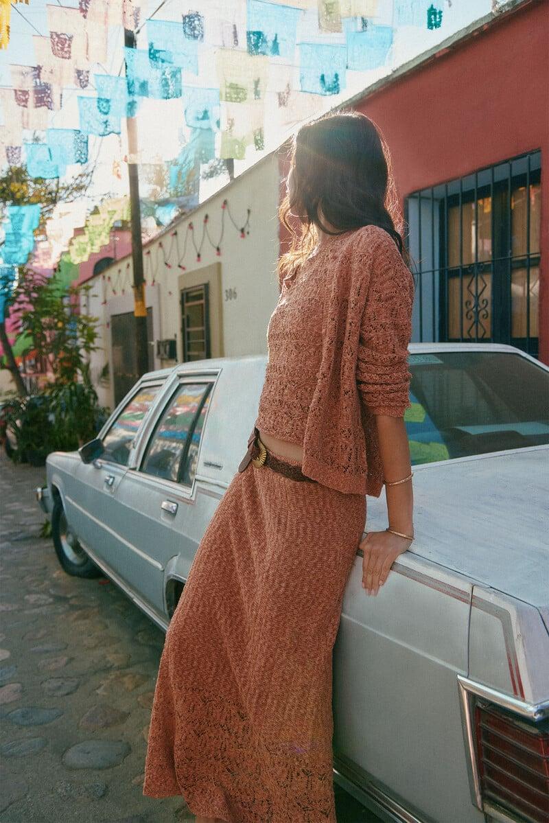 Cortefiel Ruth. Falda de punto