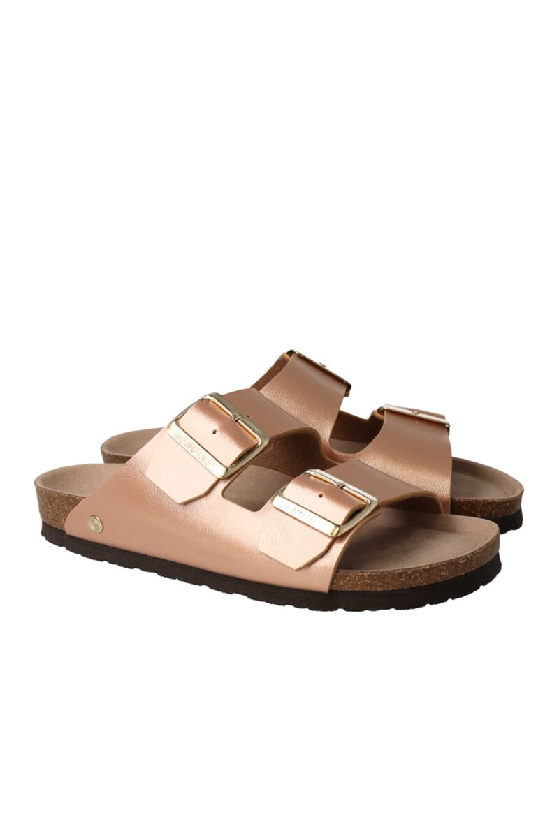 Cortefiel Sandalia Con Hebillas Ajustables