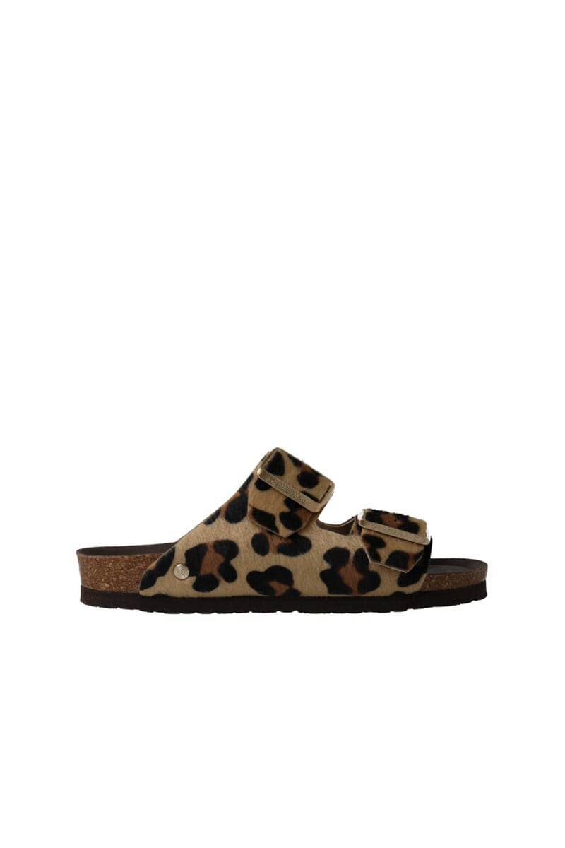 Cortefiel Sandalia con hebillas ajustables