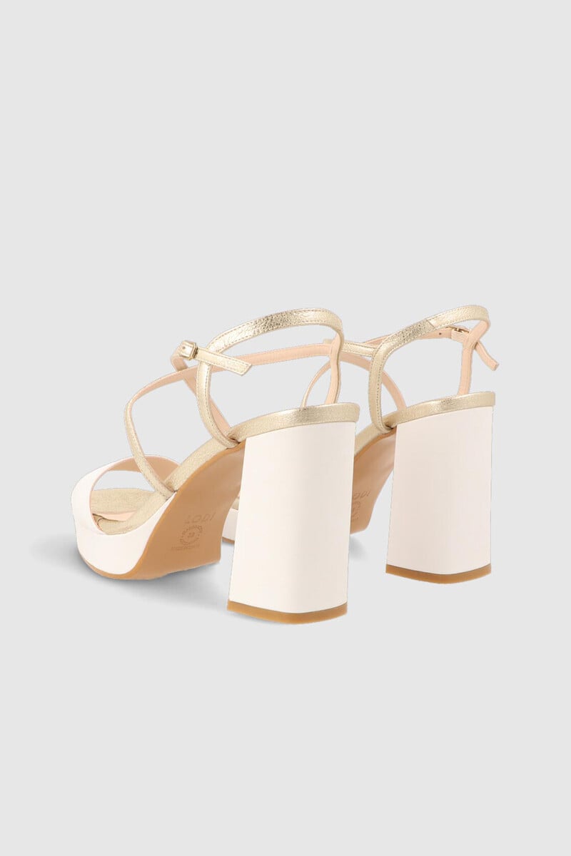Cortefiel Sandalias En Piel Lisa