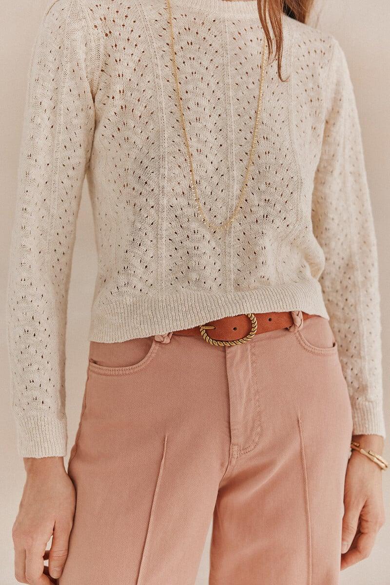 Cortefiel Saray. Jersey Cuello Redondo