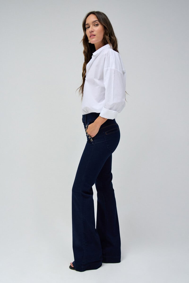 Cortefiel Secret Chino Acampanado
