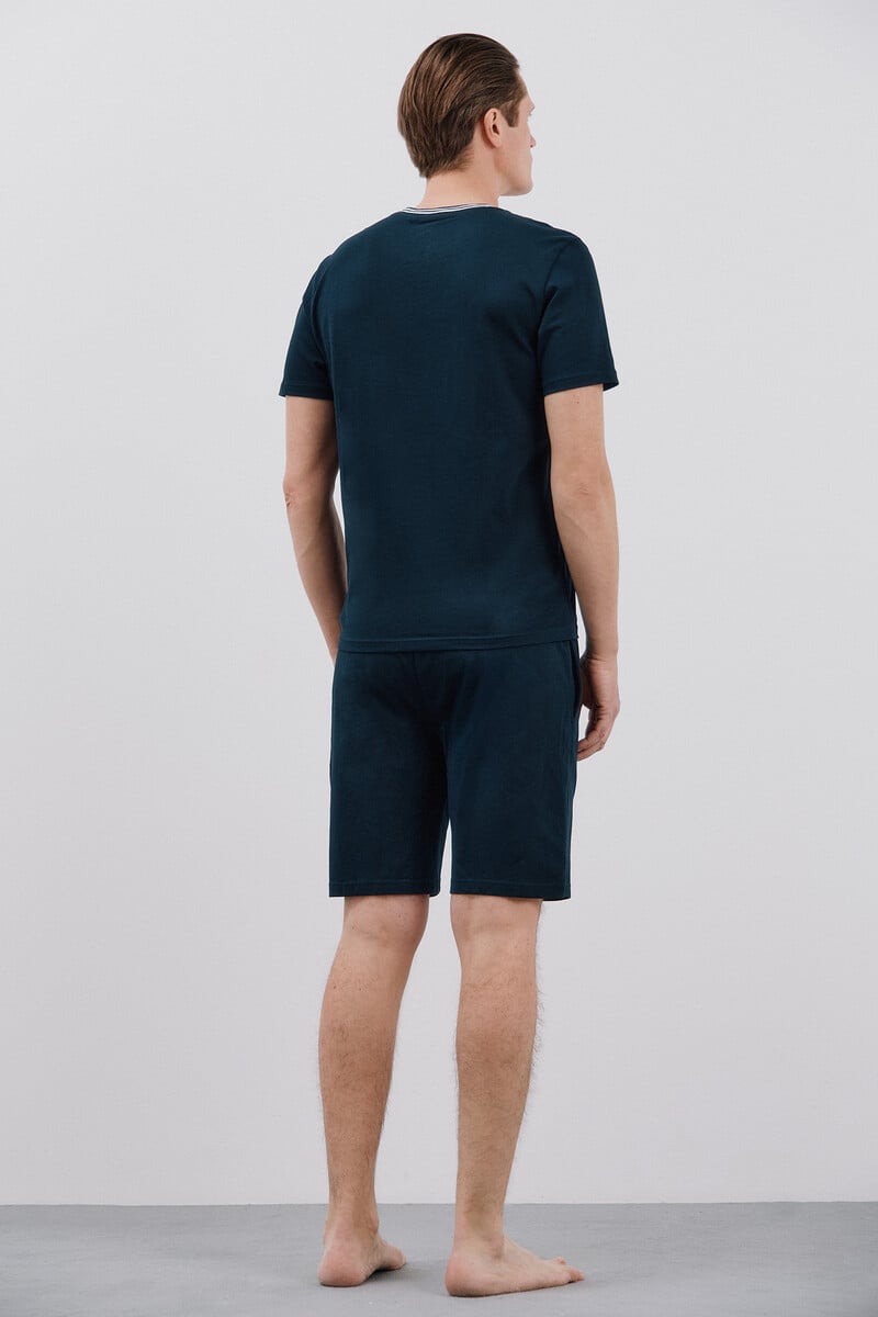 Cortefiel Set De Pijama Corto Punto