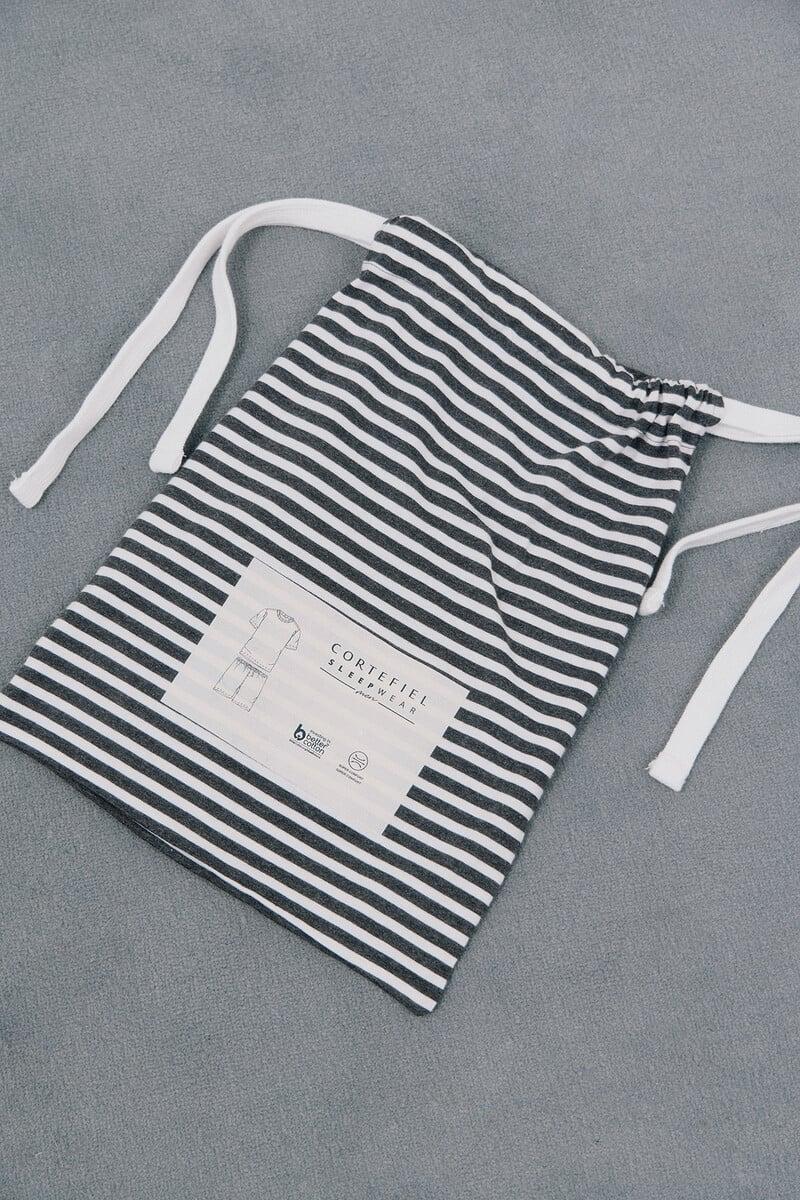 Cortefiel Set De Pijama Corto Punto