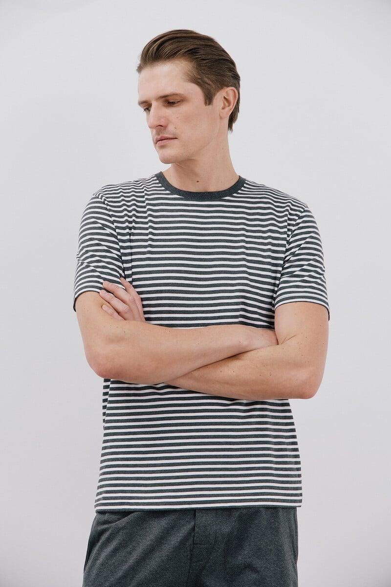 Cortefiel Set De Pijama Corto Punto