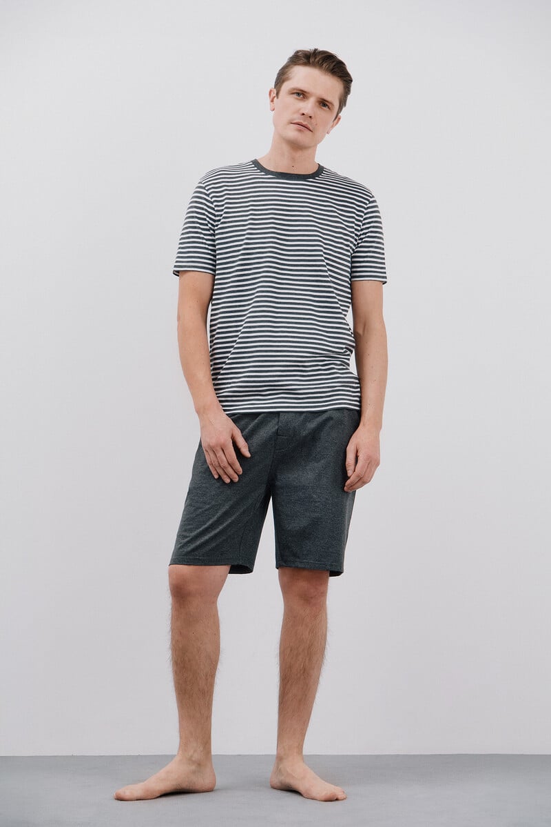 Cortefiel Set de pijama corto punto