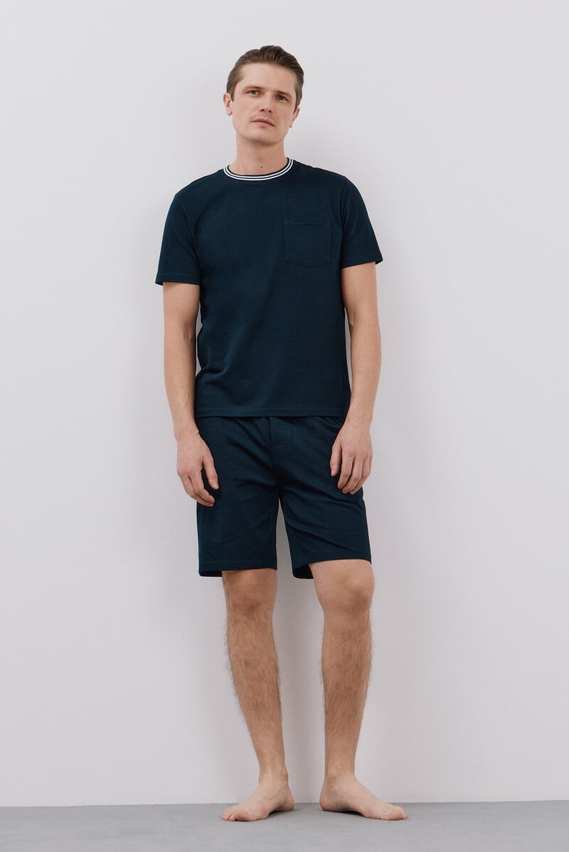 Cortefiel Set de pijama corto punto