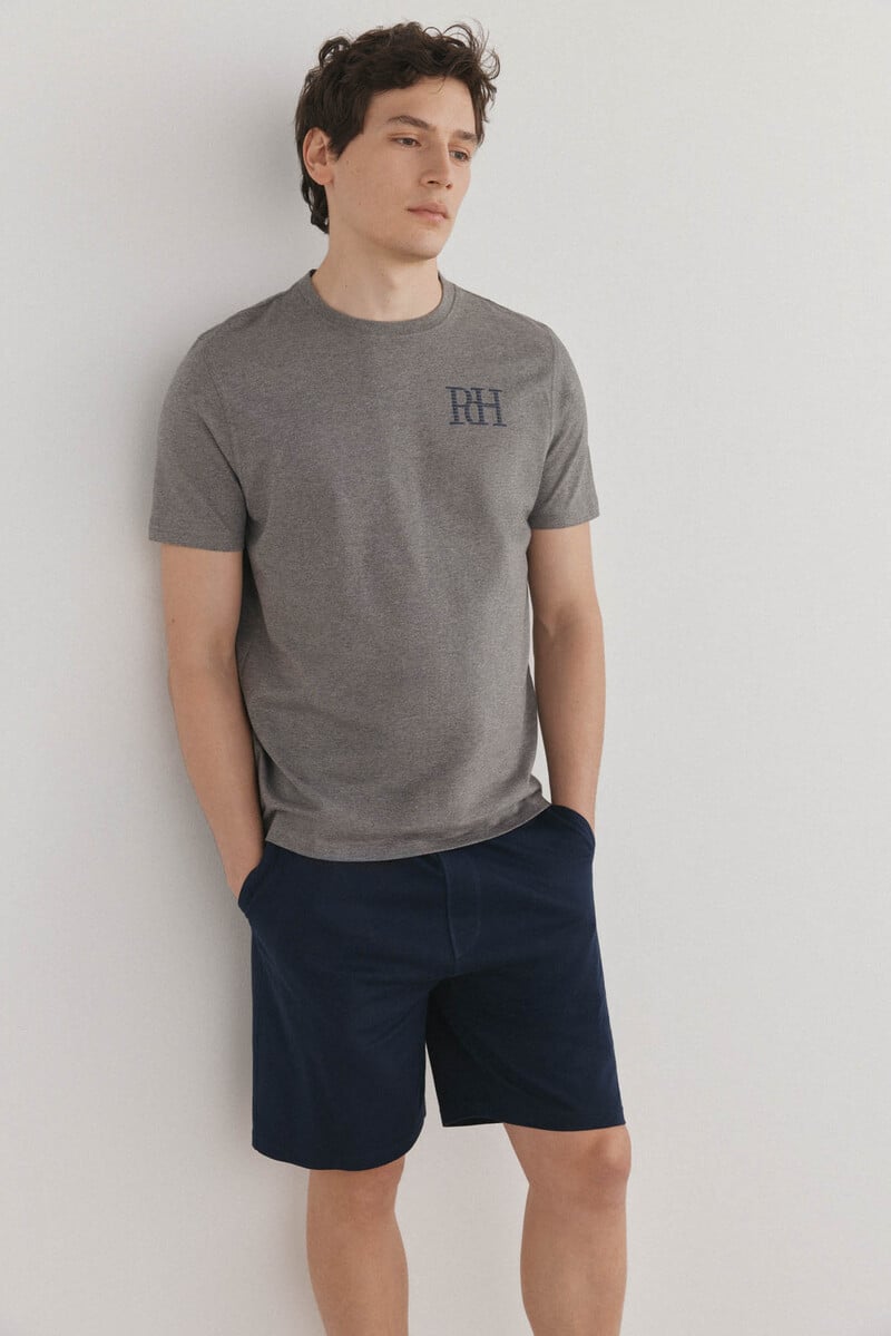 Cortefiel Set de pijama punto