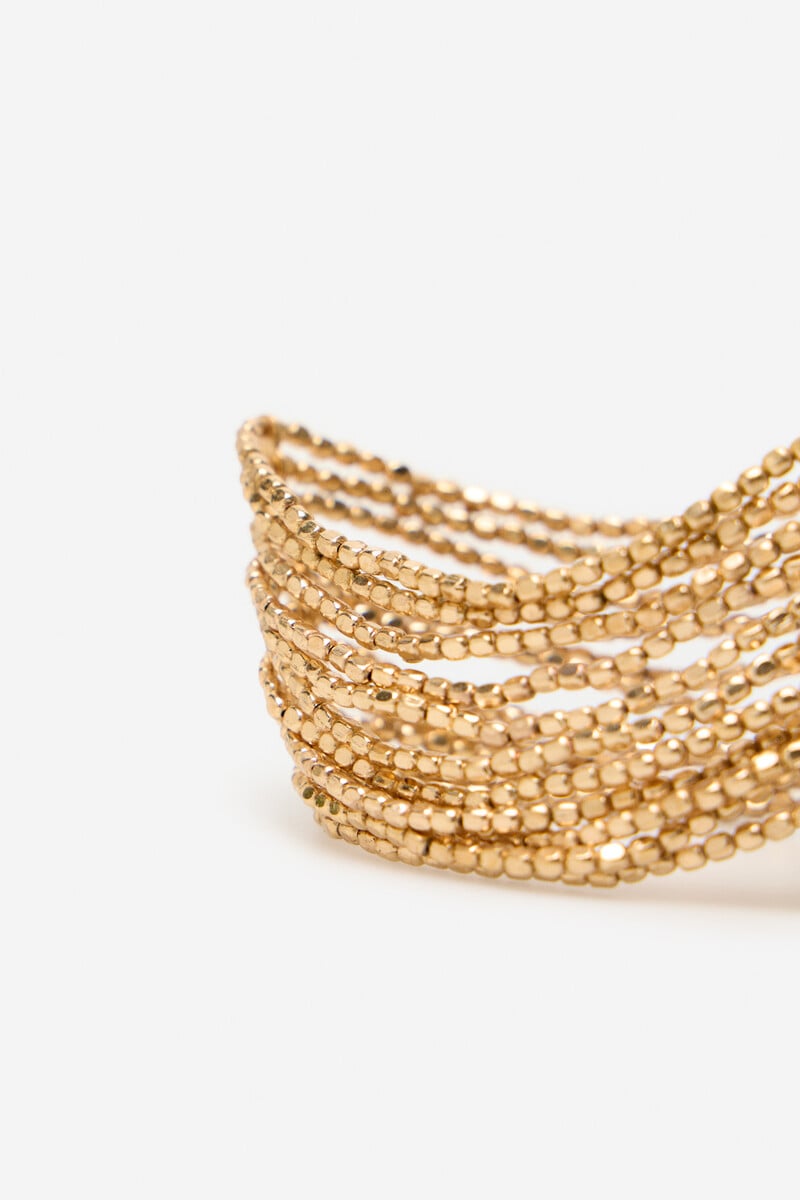 Cortefiel Set Pulseras Abalorios