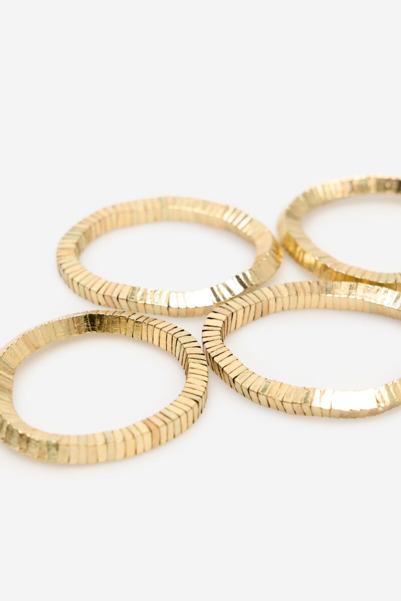 Cortefiel Set Pulseras Elásticas
