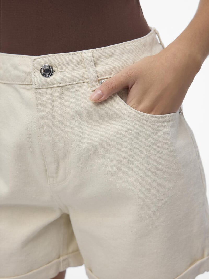Cortefiel Short Vaquero De Mujer Corte Regular