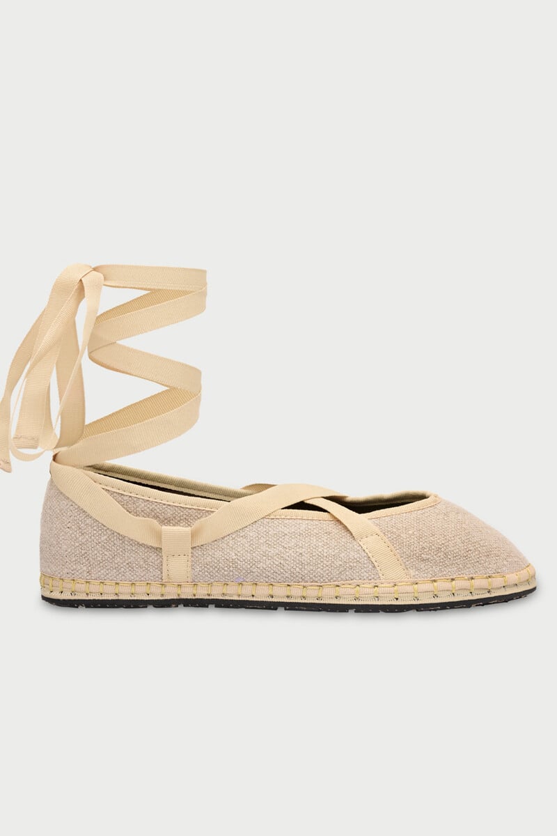 Cortefiel Slipper de lino