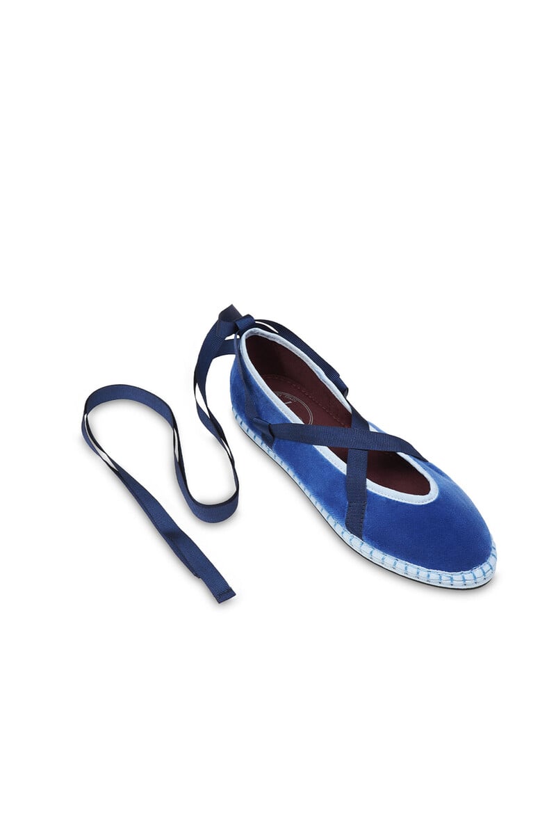 Cortefiel Slippers De Terciopelo