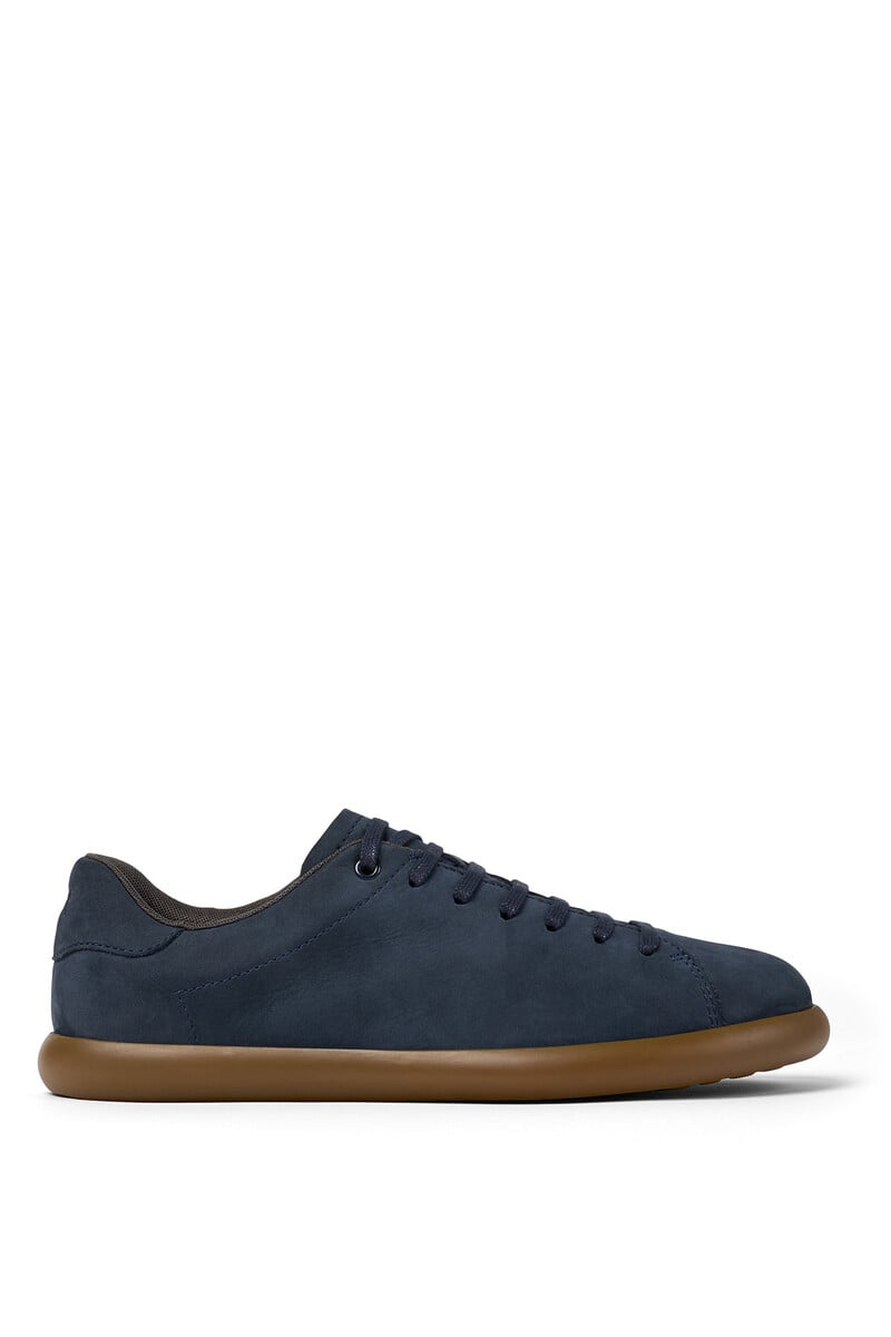Cortefiel Sneakers de piel para hombre