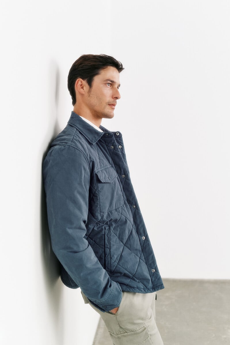 Cortefiel Sobrecamisa acolchada algodón