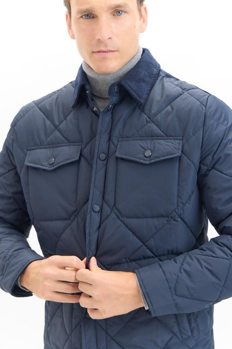 Cortefiel Sobrecamisa Acolchada