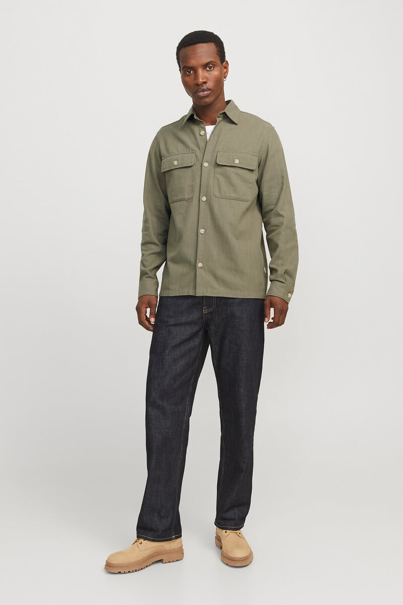 Cortefiel Sobrecamisa Confort Fit