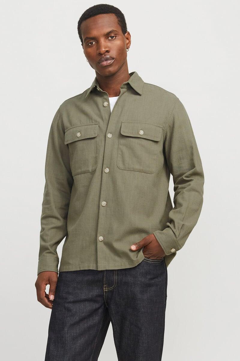 Cortefiel Sobrecamisa confort fit