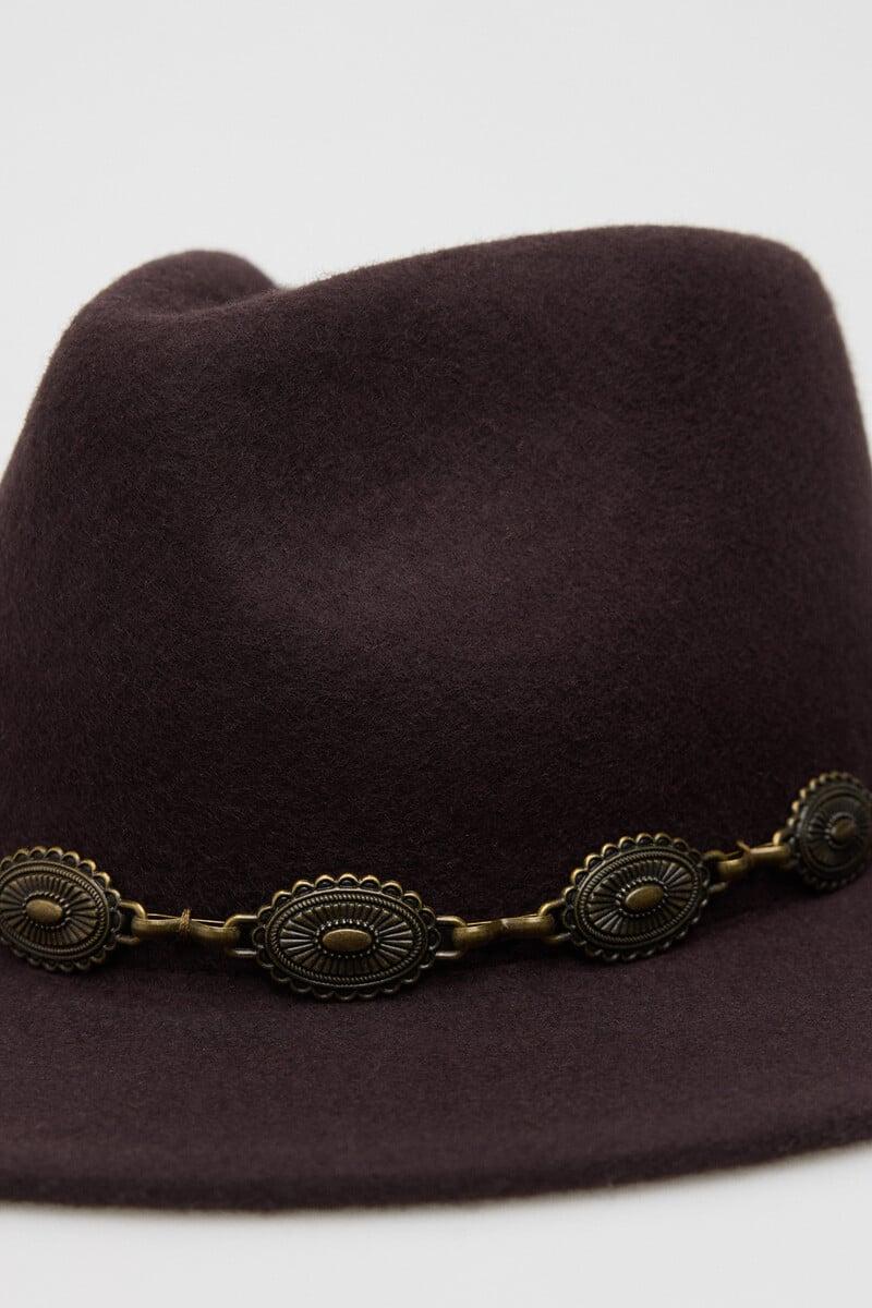 Cortefiel Sombrero Cadena
